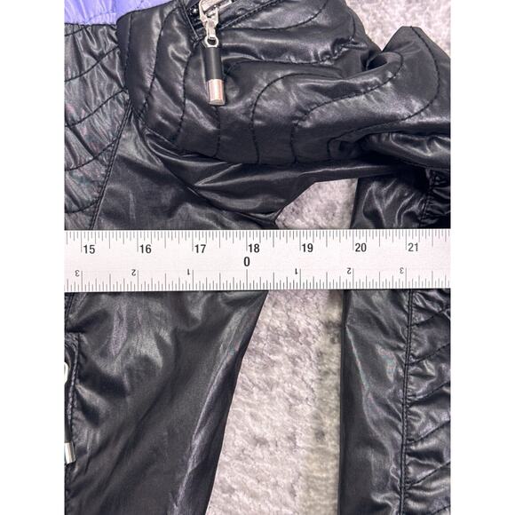 Jamie Sadock Jacket XS Womens Color Block Full Zip Quilted Bomber Sunsense - Picture 4 of 7